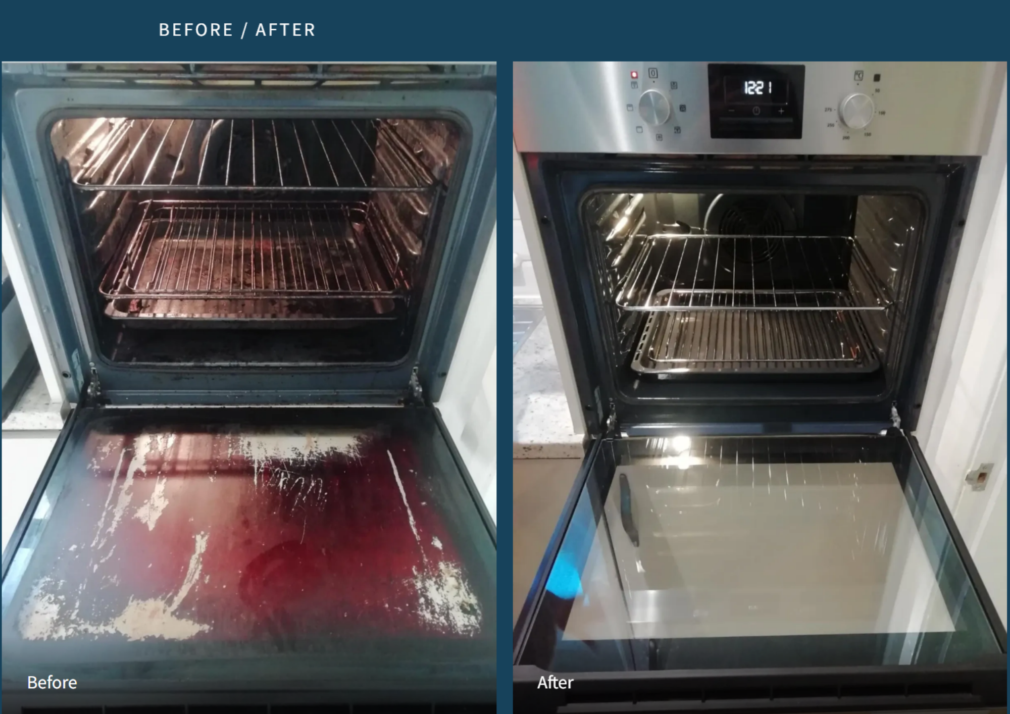 Eco-friendly cleaning in progress